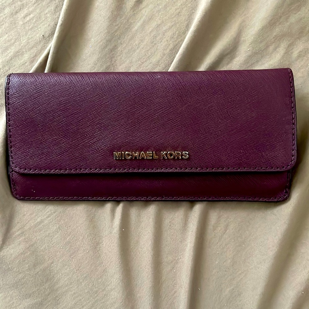 Purple MK Wallet